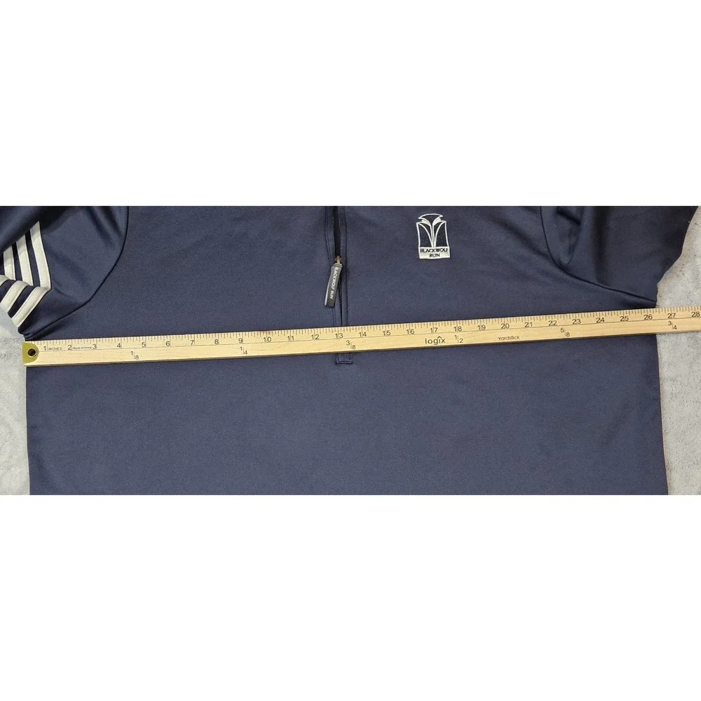 Adidas BlackWolf Run Golf Course Men's Quarter Zip Pullover Size XL